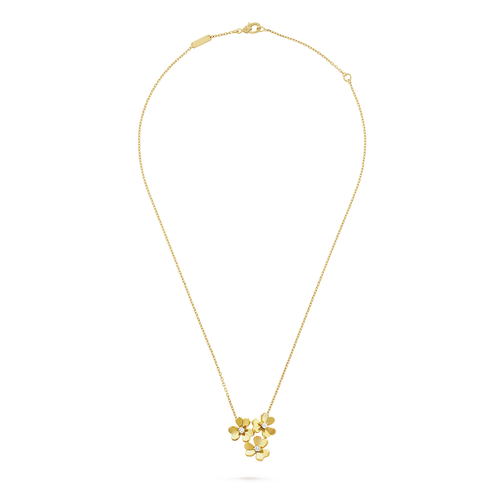 Frivole pendant, 3 flowers, mini model