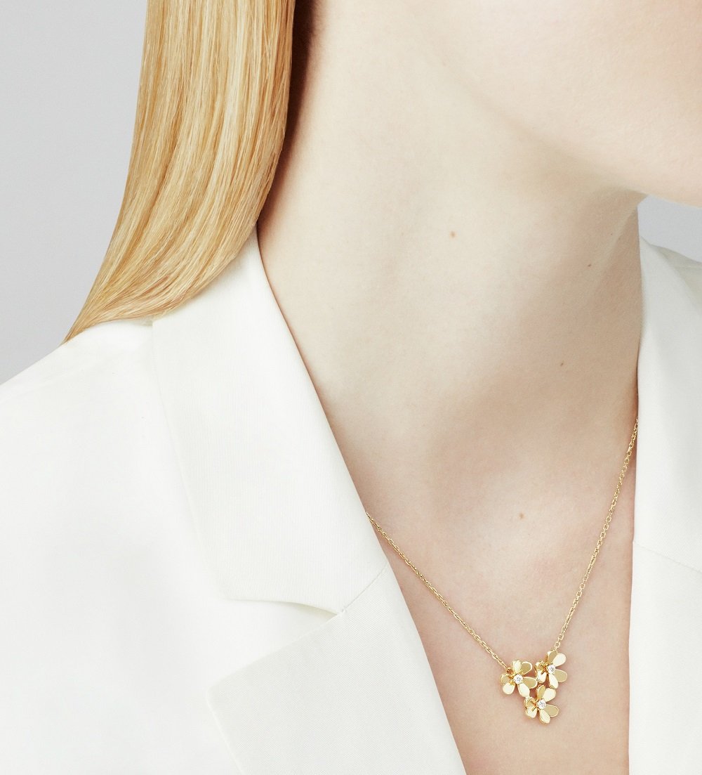 Frivole pendant, 3 flowers, mini model