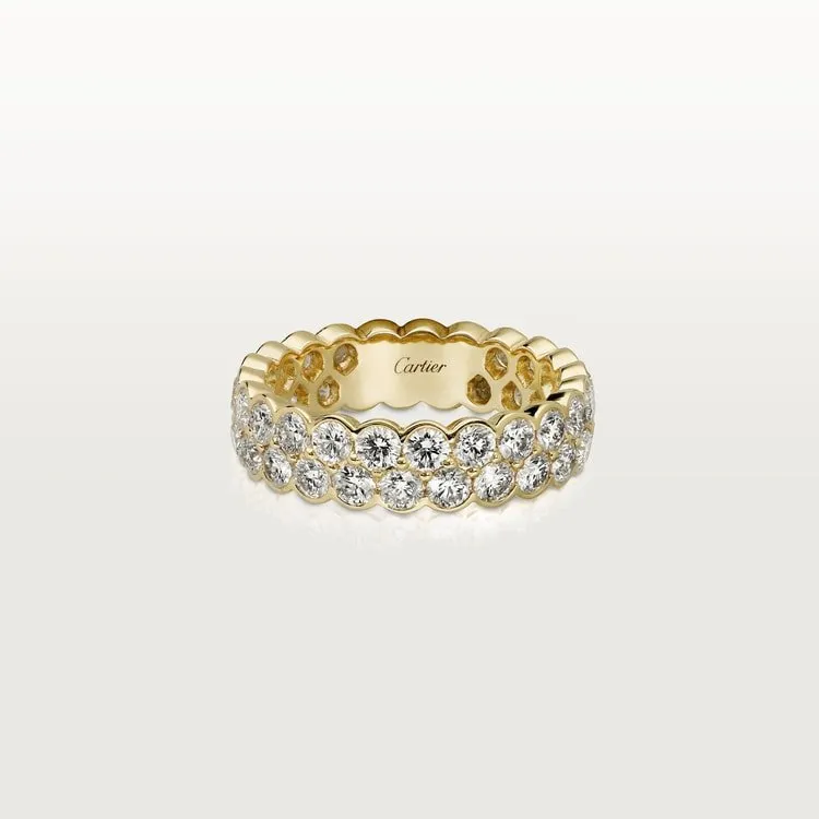 BRODERIE DE CARTIER WEDDING BAND[3 gold-plated colors]