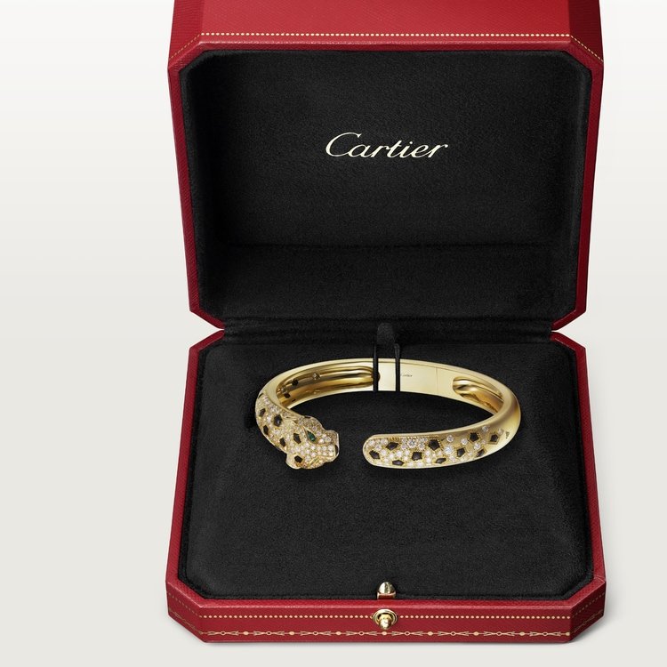 PANTHRE DE CARTIER BRACELET[3 gold-plated colors]