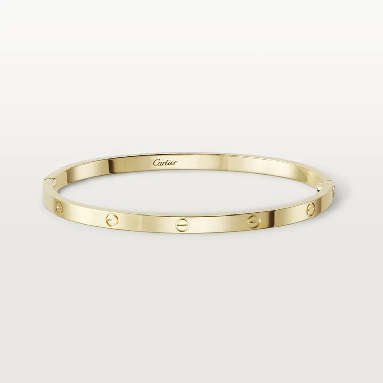 LOVE BRACELET, SMALL MODEL [3 gold-plated colors]