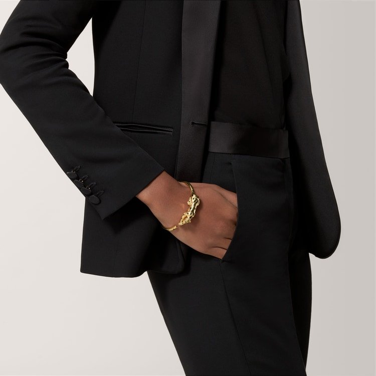 PANTHRE DE CARTIER BRACELET[2 gold-plated colors]