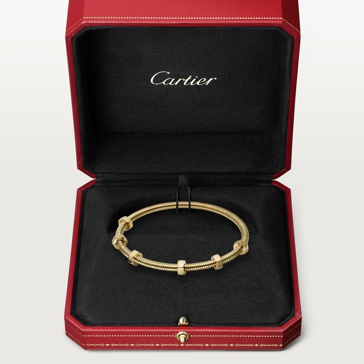 ECROU DE CARTIER BRACELET [3 gold-plated colors]