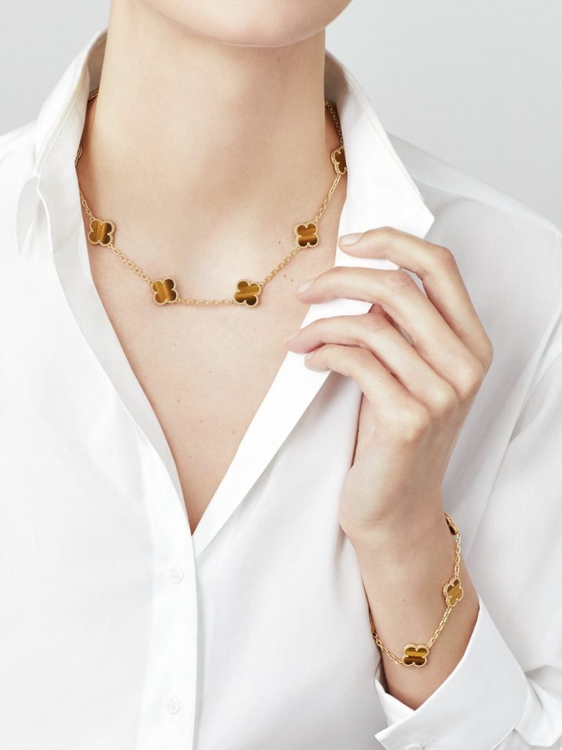 Vintage Alhambra bracelet, 5 motifs