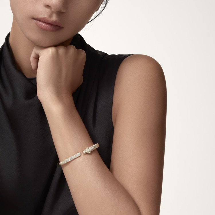 PANTHRE DE CARTIER BRACELET[2 gold-plated colors]