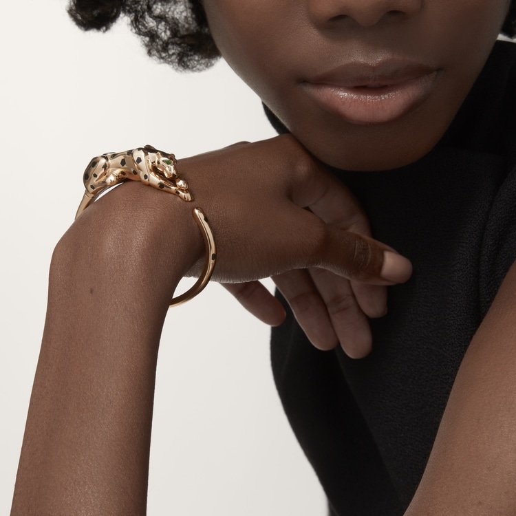 PANTHRE DE CARTIER BRACELET[2 gold-plated colors]