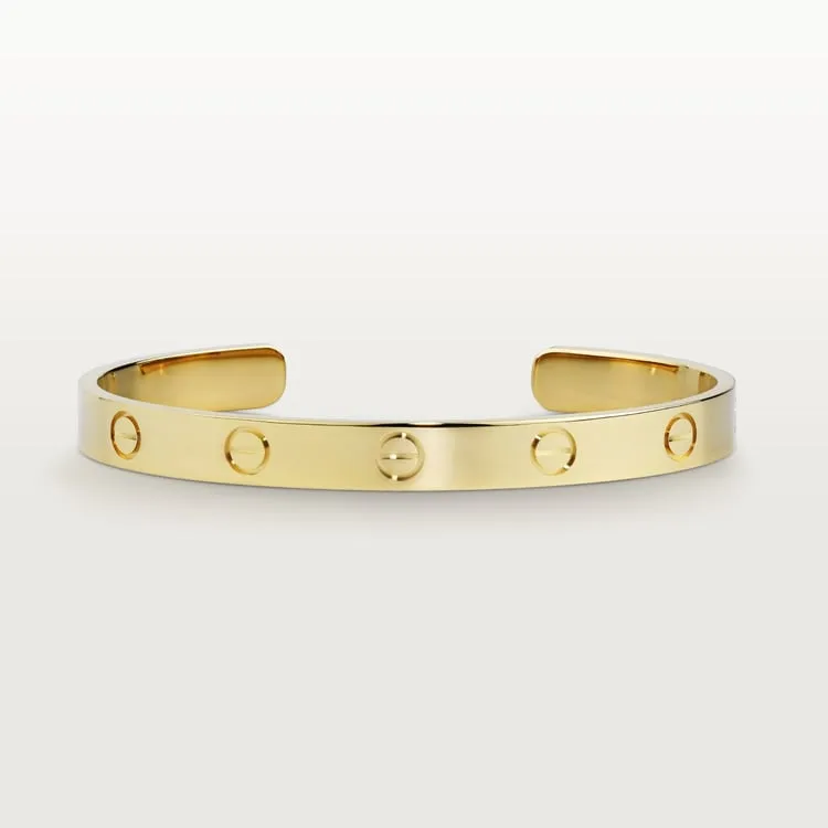 LOVE BRACELET[3 gold-plated colors]