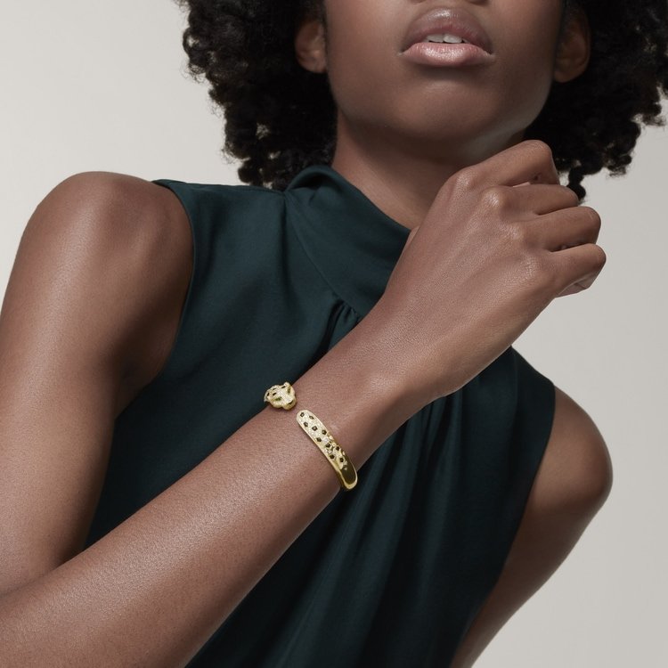 PANTHRE DE CARTIER BRACELET[3 gold-plated colors]