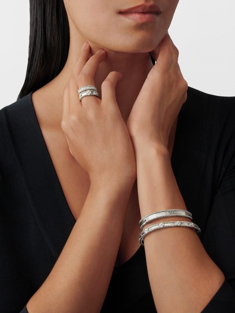 Perlée signature bracelet, medium model