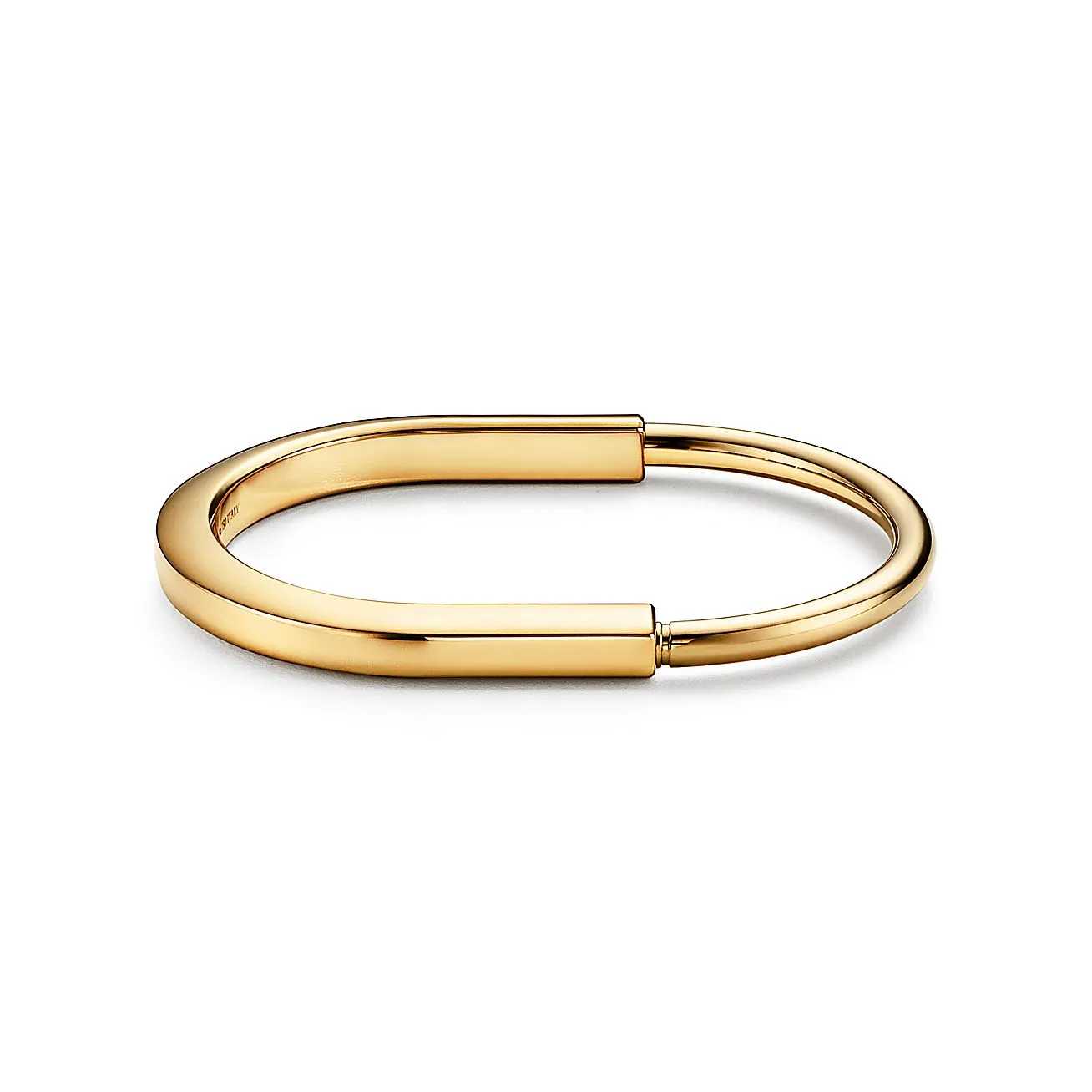 Tiffany Lock Bangle [3 gold-plated colors]