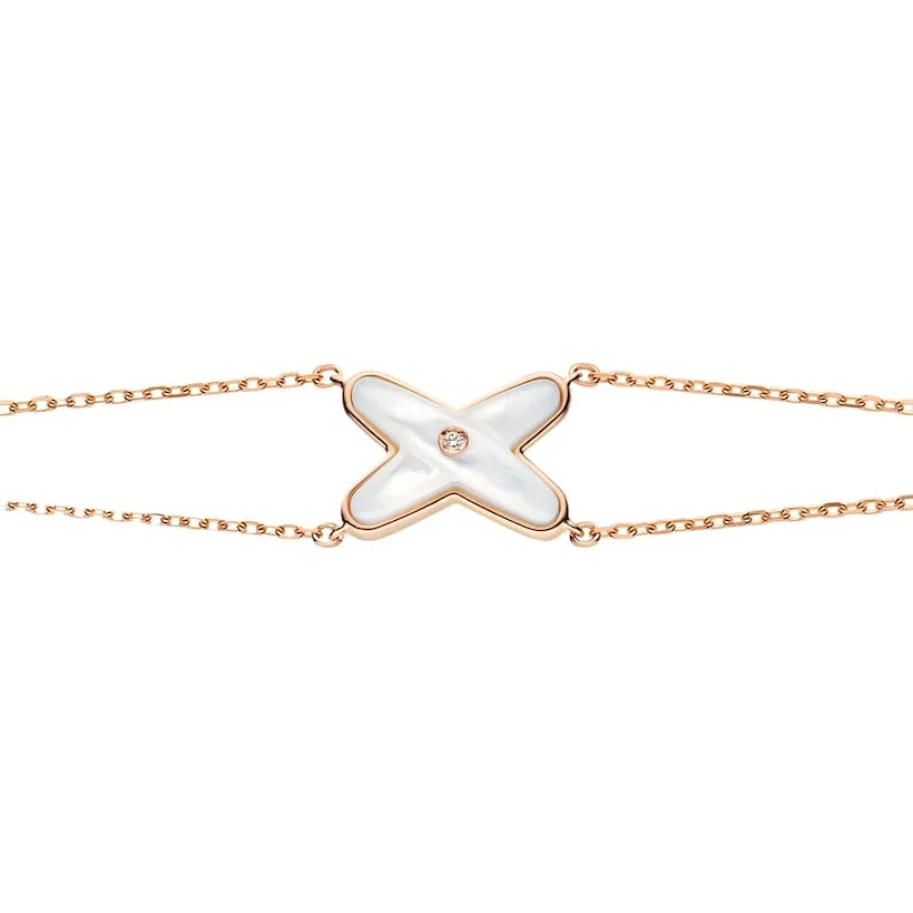 JEUX DE LIENS BRACELET[2 GOLD-PLATED COLORS]
