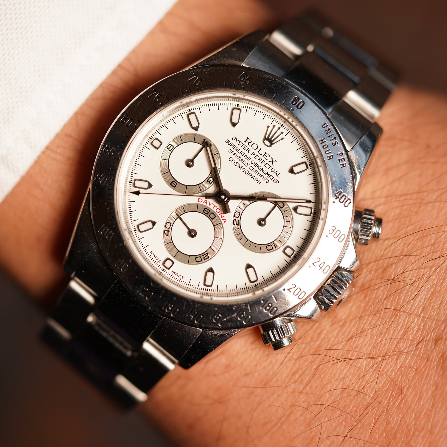 Rolex Daytona Stainless Steel 40mm APH Dial 116520 Brand New