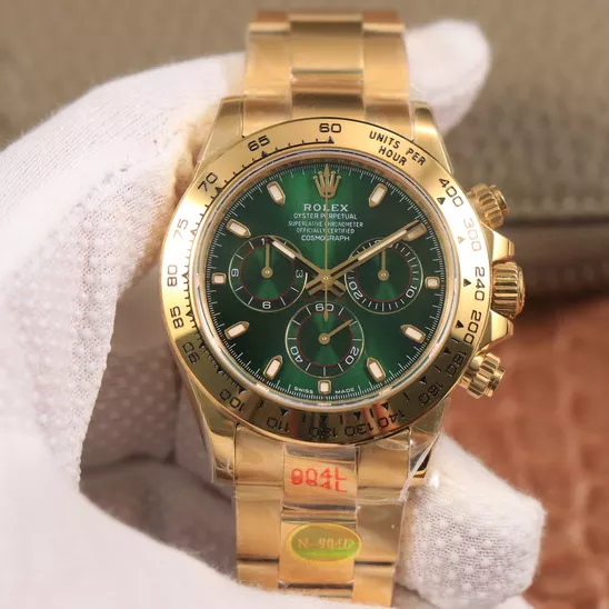 Rolex Daytona 18k Yellow Gold Oyster 40 mm 116508