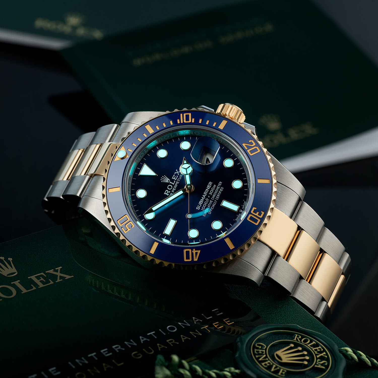 Rolex Submariner Date 41mm Blue Dial 126613LB-0002 Unworn