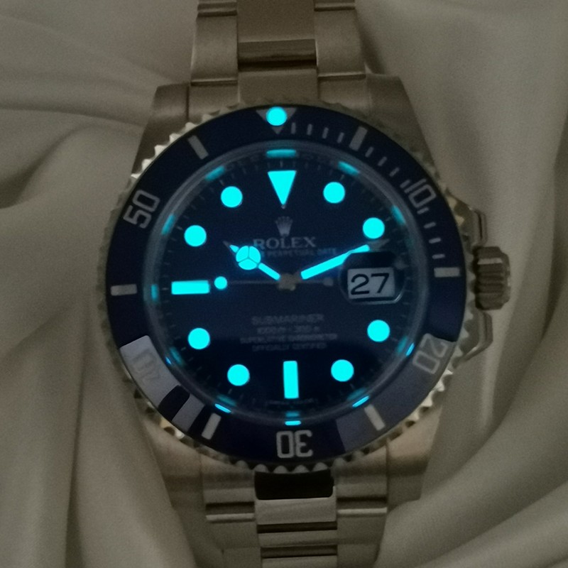 Rolex Perpetual Submariner 116610lv Series 41mm