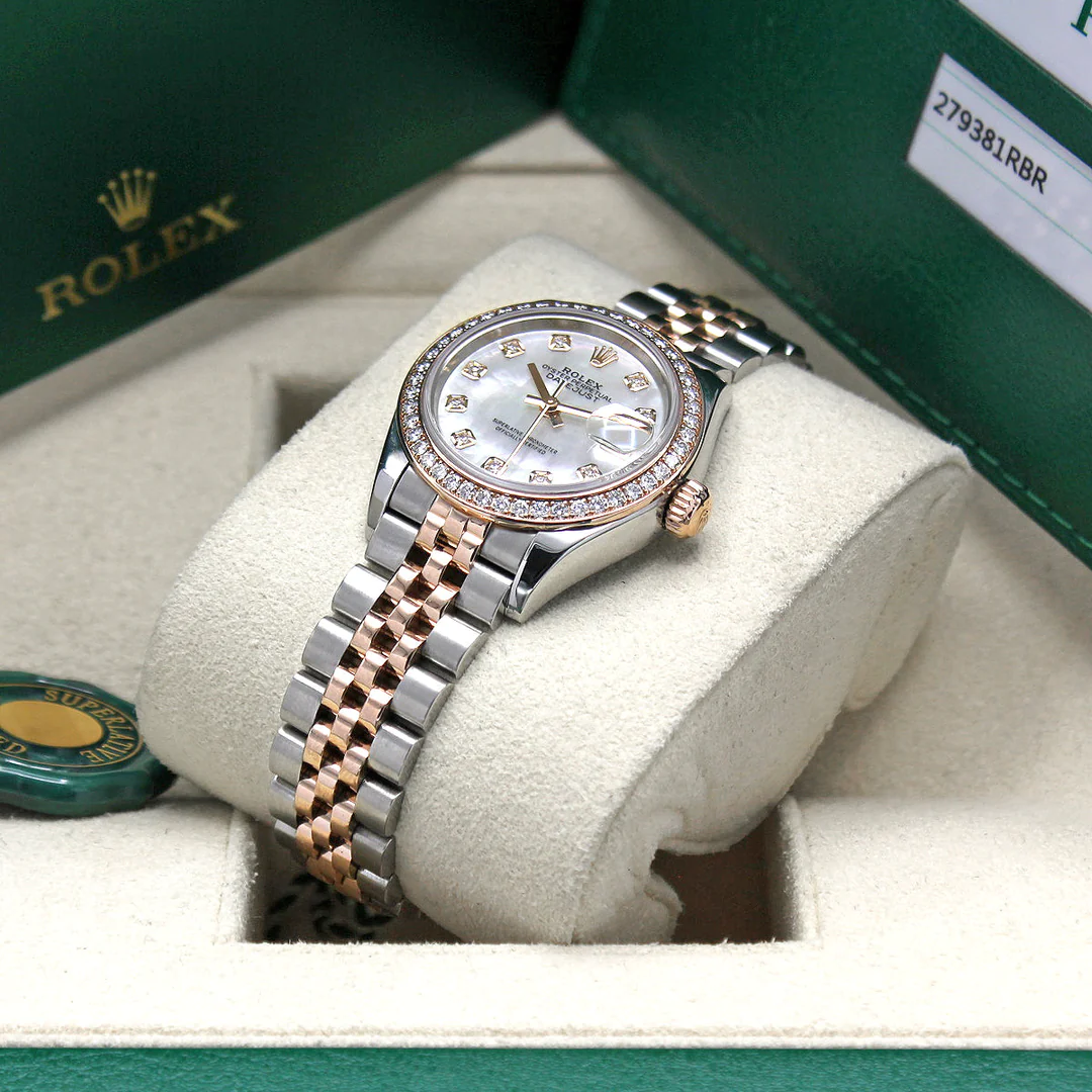 Rolex Lady Datejust 28mm 279381RBR MOP Diamond Jubilee