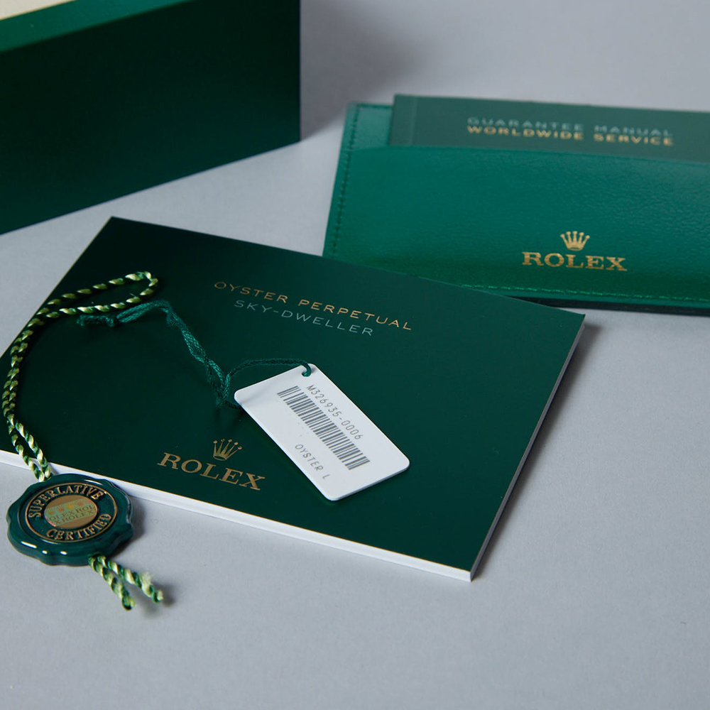 ROLEX Sky-Dweller 42mm Brown Dial Rose Gold Men's Watch M326935-0006