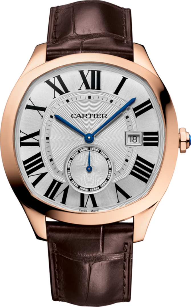 Cartier Drive 18K Rose Gold Men’s Watch, WGNM0003