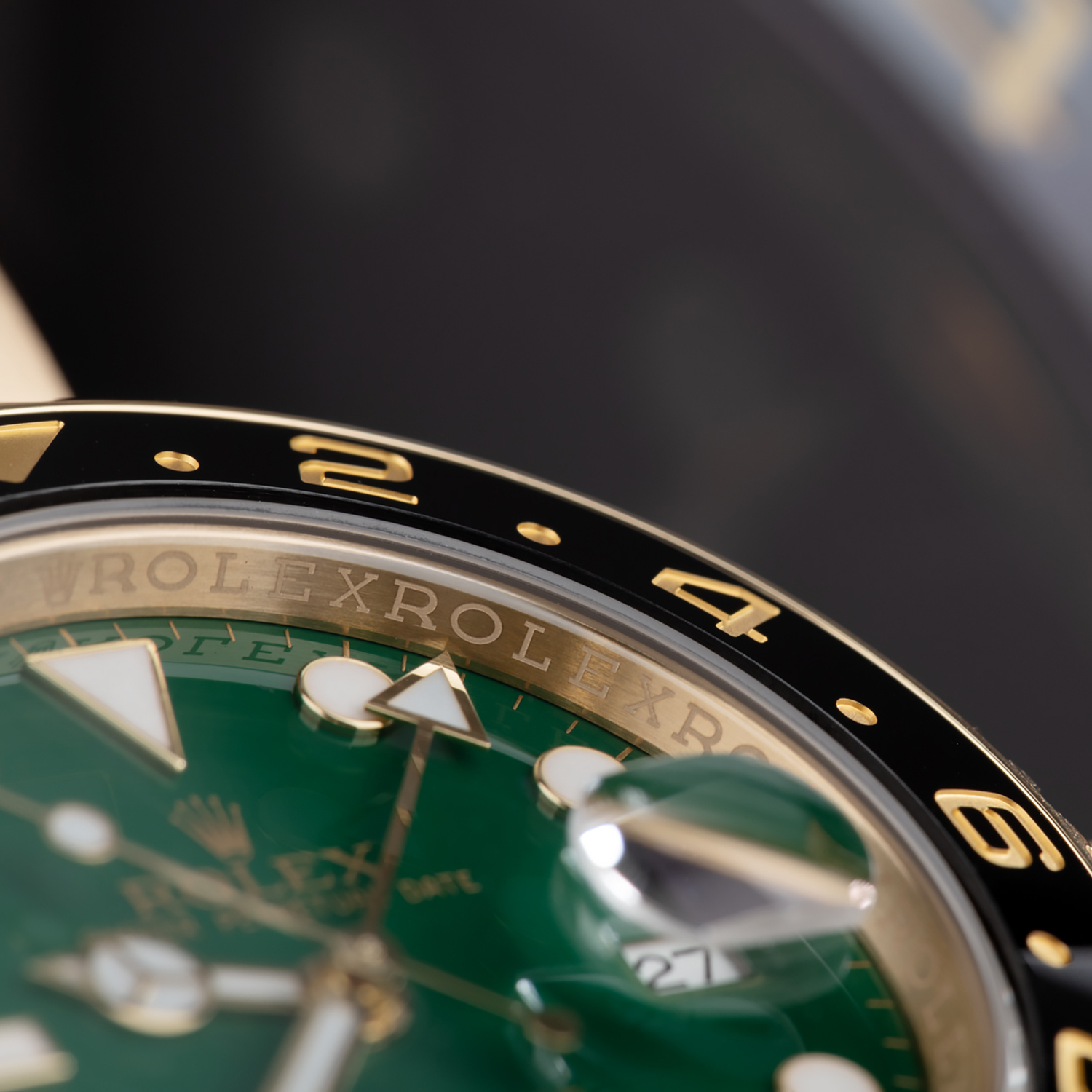 Rolex GMT Master II 18k Yellow Gold Oyster Bracelet 116718LN Unworn 40mm