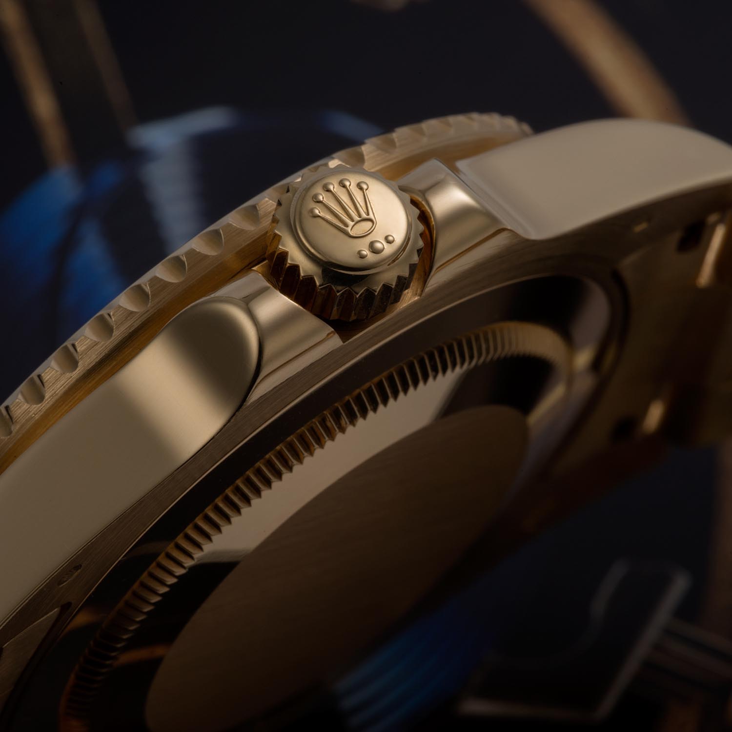 Rolex GMT Master II 18k Yellow Gold Oyster Bracelet 116718LN Unworn 40mm