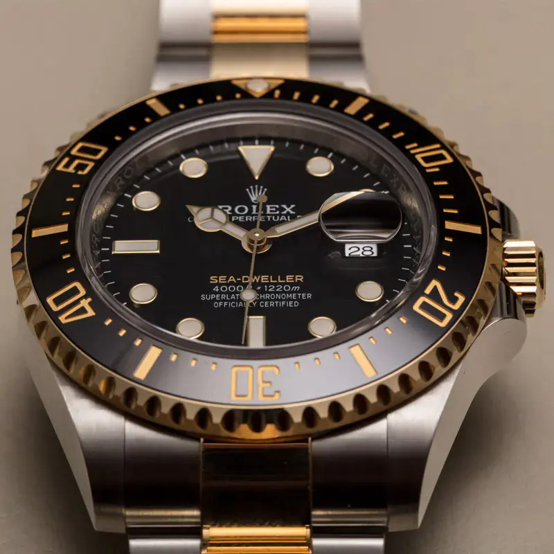 Rolex Sea-Dweller Gold & Oystersteel Men's Diving Watch M126603-0001/1