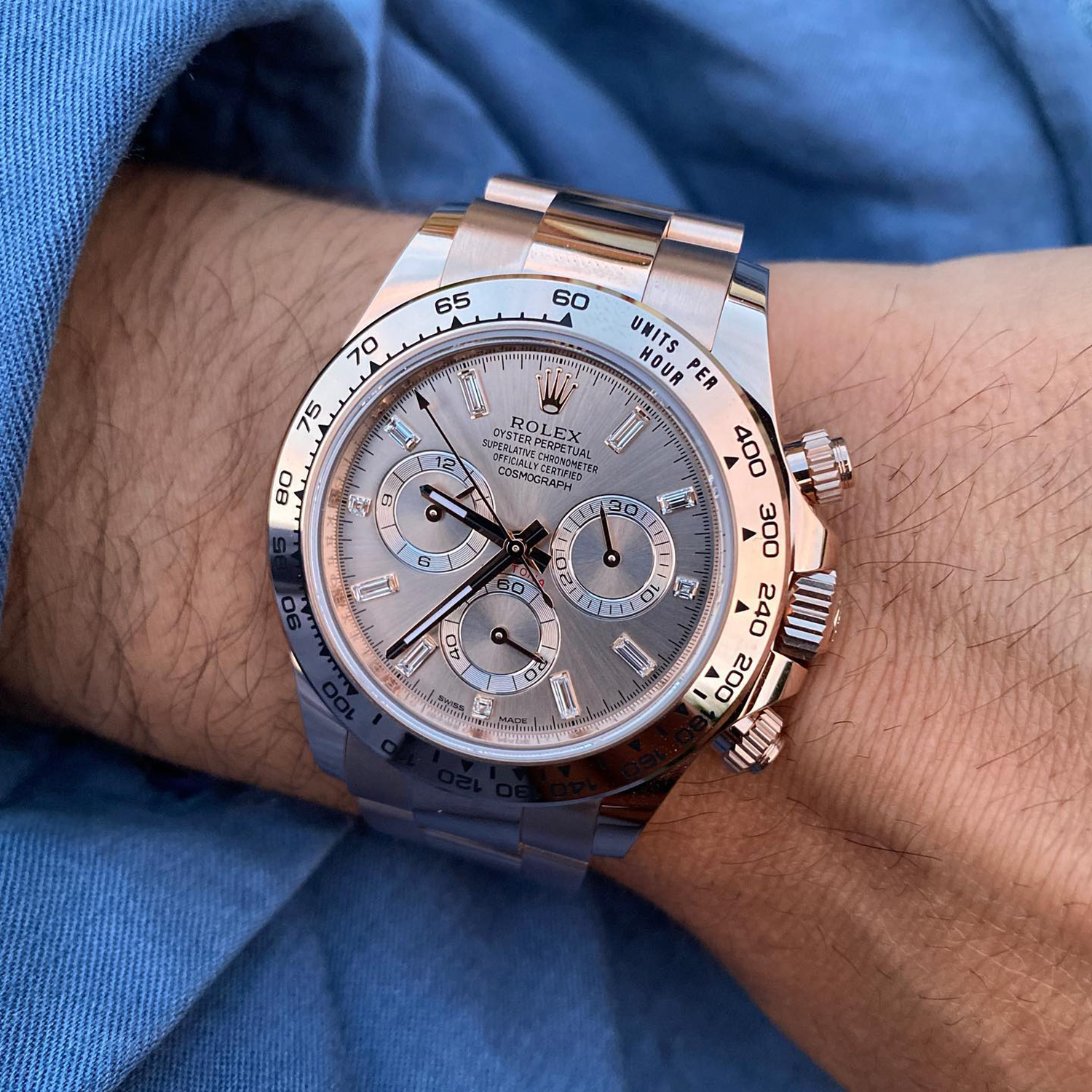 Rolex Cosmograph Daytona 18ct Everose Gold 40mm 116505-0017