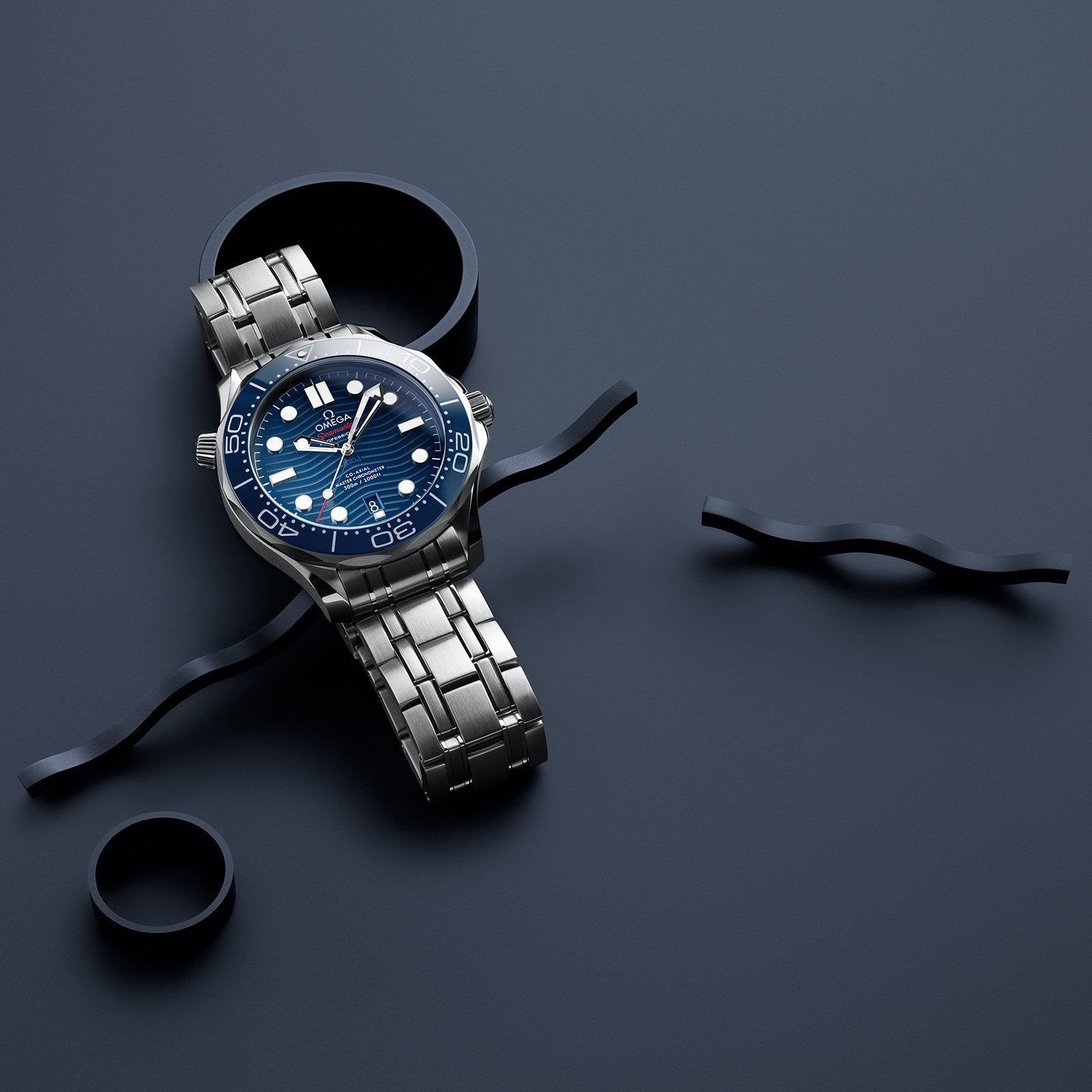 Omega Seamaster Diver 300M Omega Co-Axial Master Chronometer 42 mm 5A