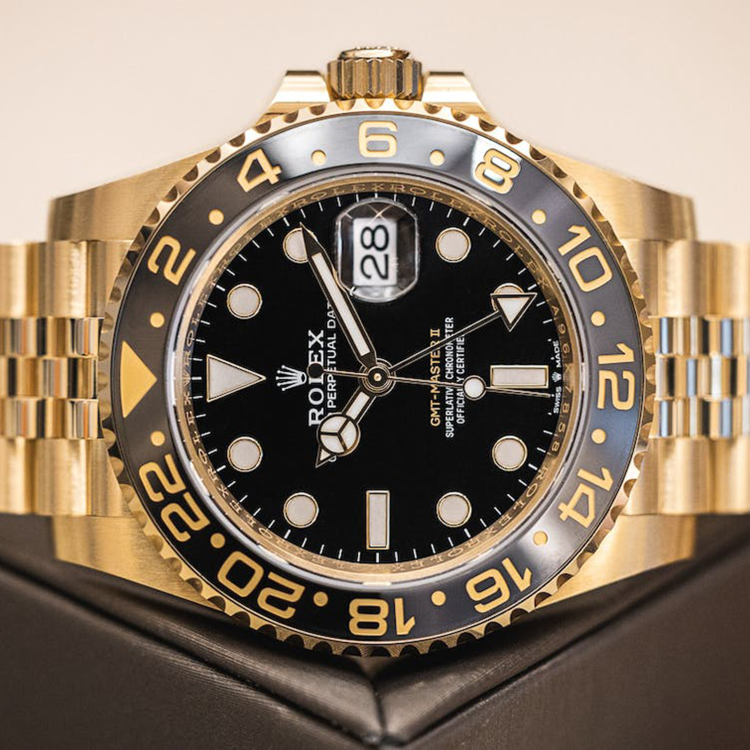 Rolex GMT-Master II NEW RELEASE 2023 Jubilee 18ct Yellow Gold 126718GR 40mm