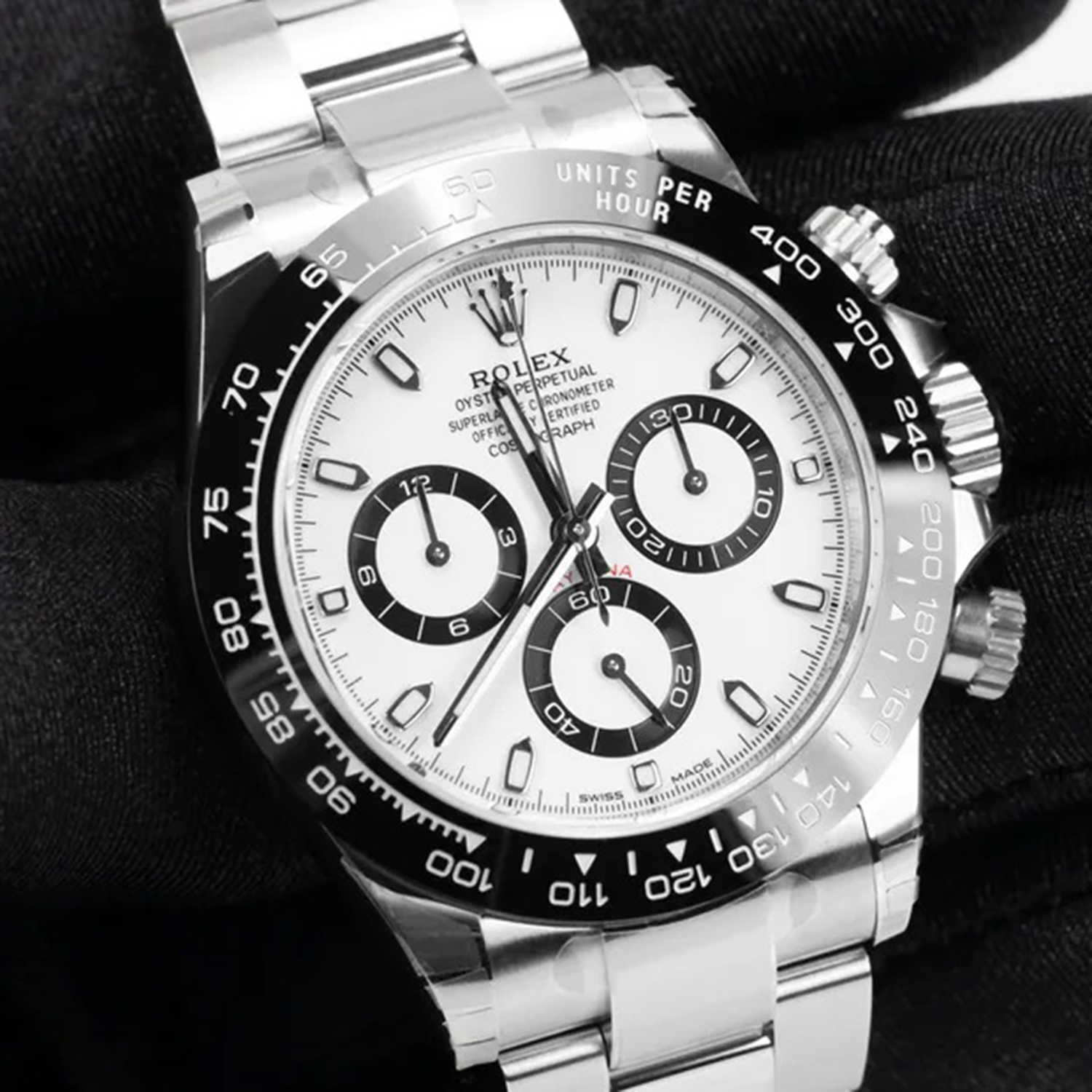 Rolex Cosmograph Daytona Panda Dial Stainless Steel 116500ln-0001 Unwo 40mm