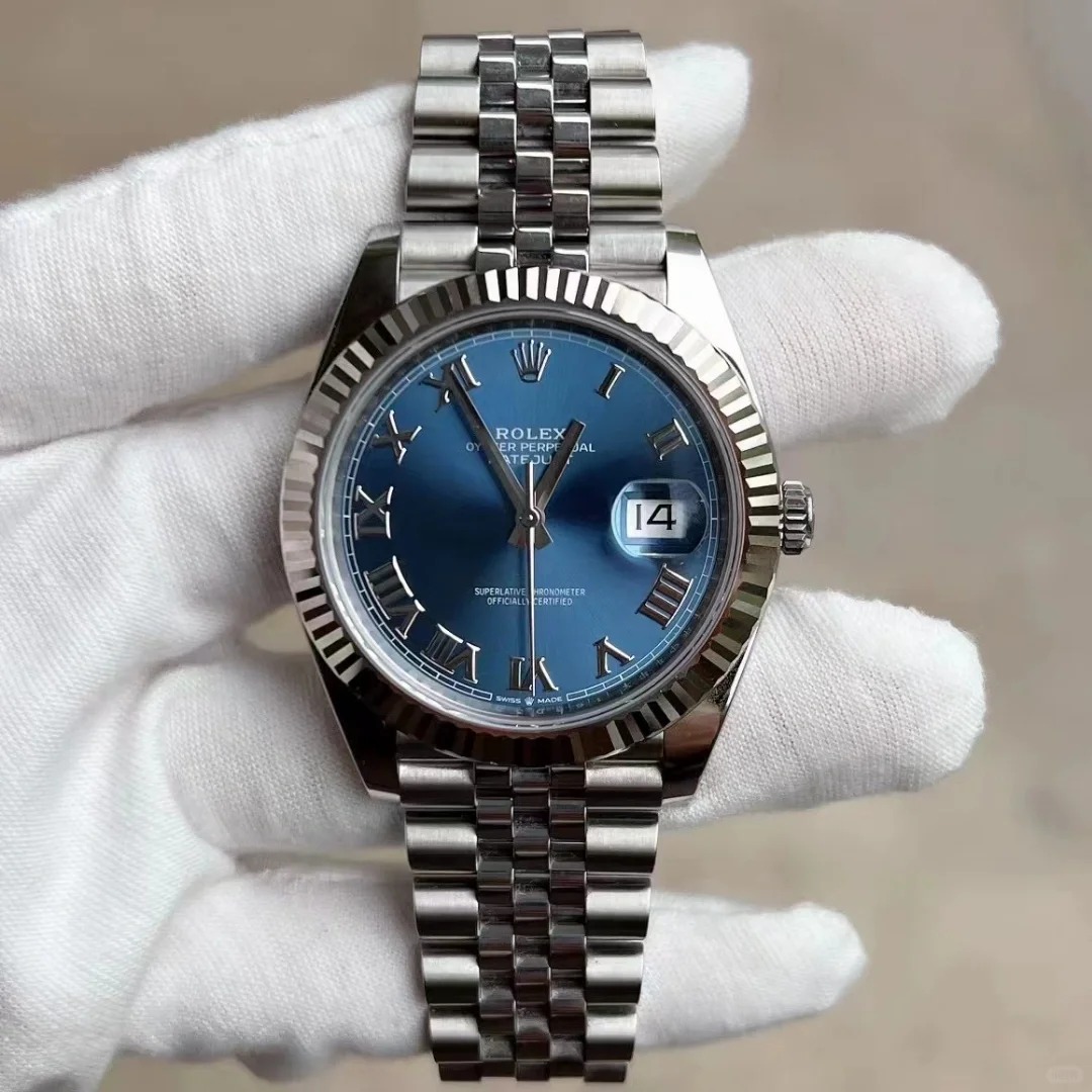 Rolex Datejust 41mm Blue Roman Jubilee m126334-0026
