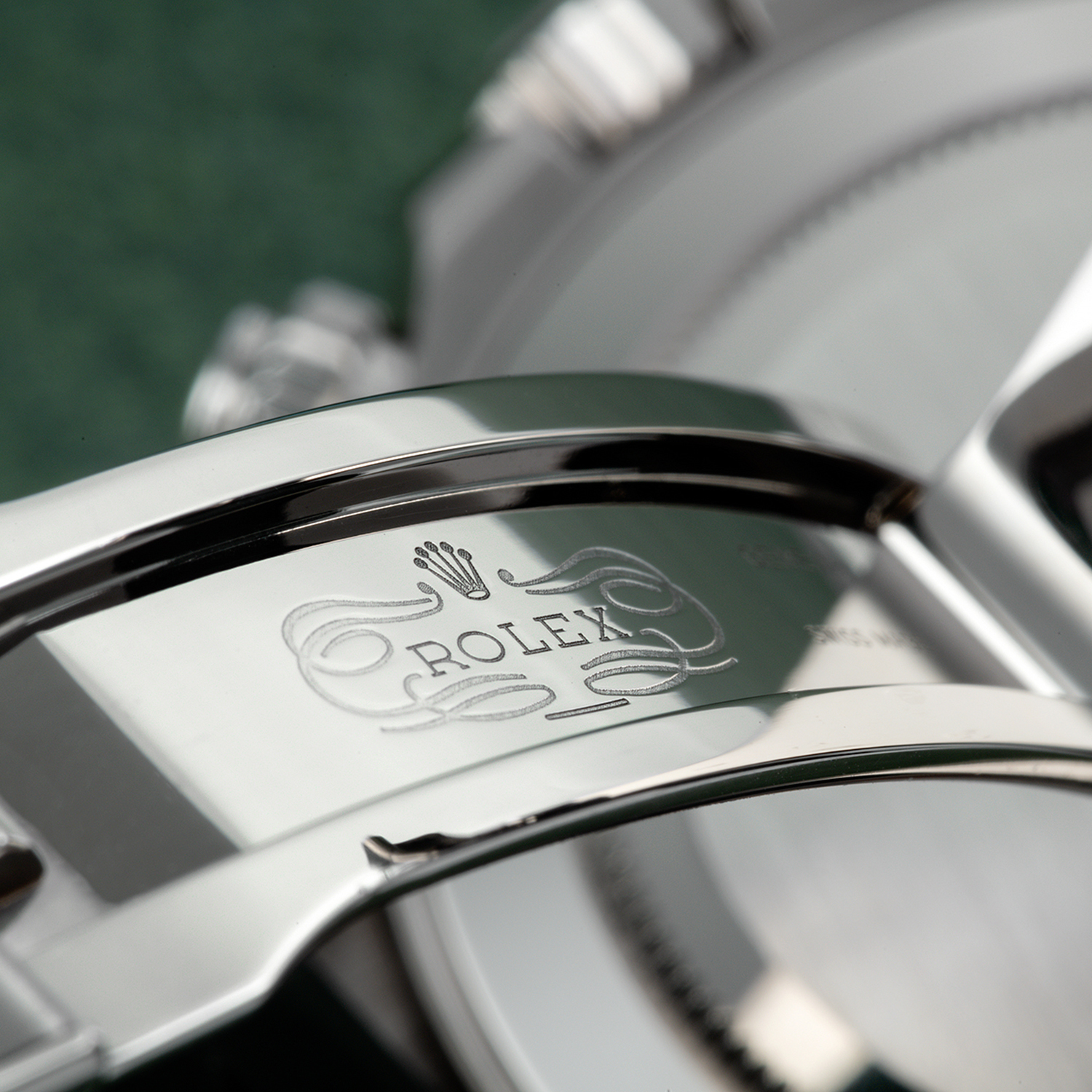 Rolex Daytona White Gold Steel Dial Oysterflex Strap 116519ln-0027 40mm