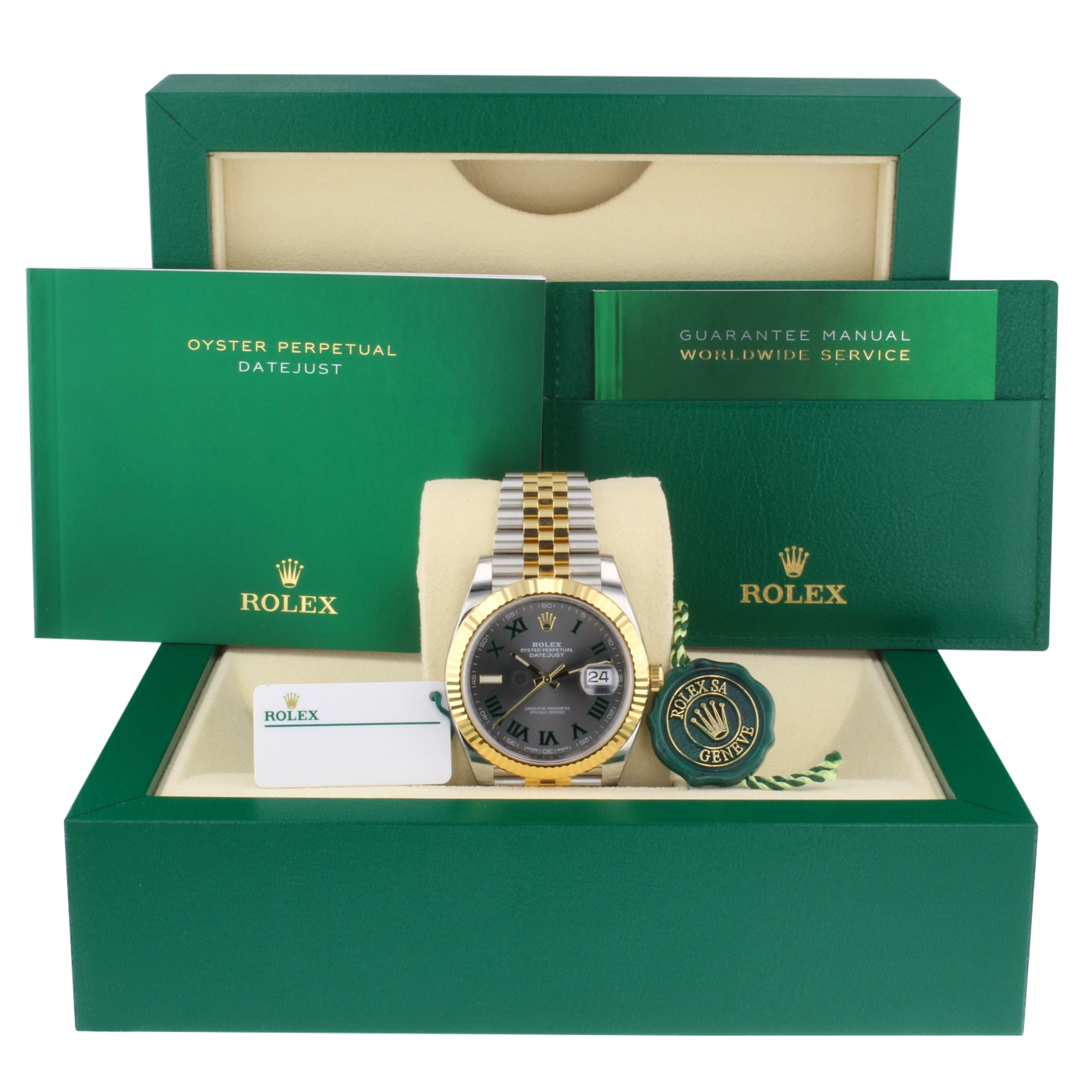 Rolex Datejust 41 Oystersteel and yellow gold - M126333-0020