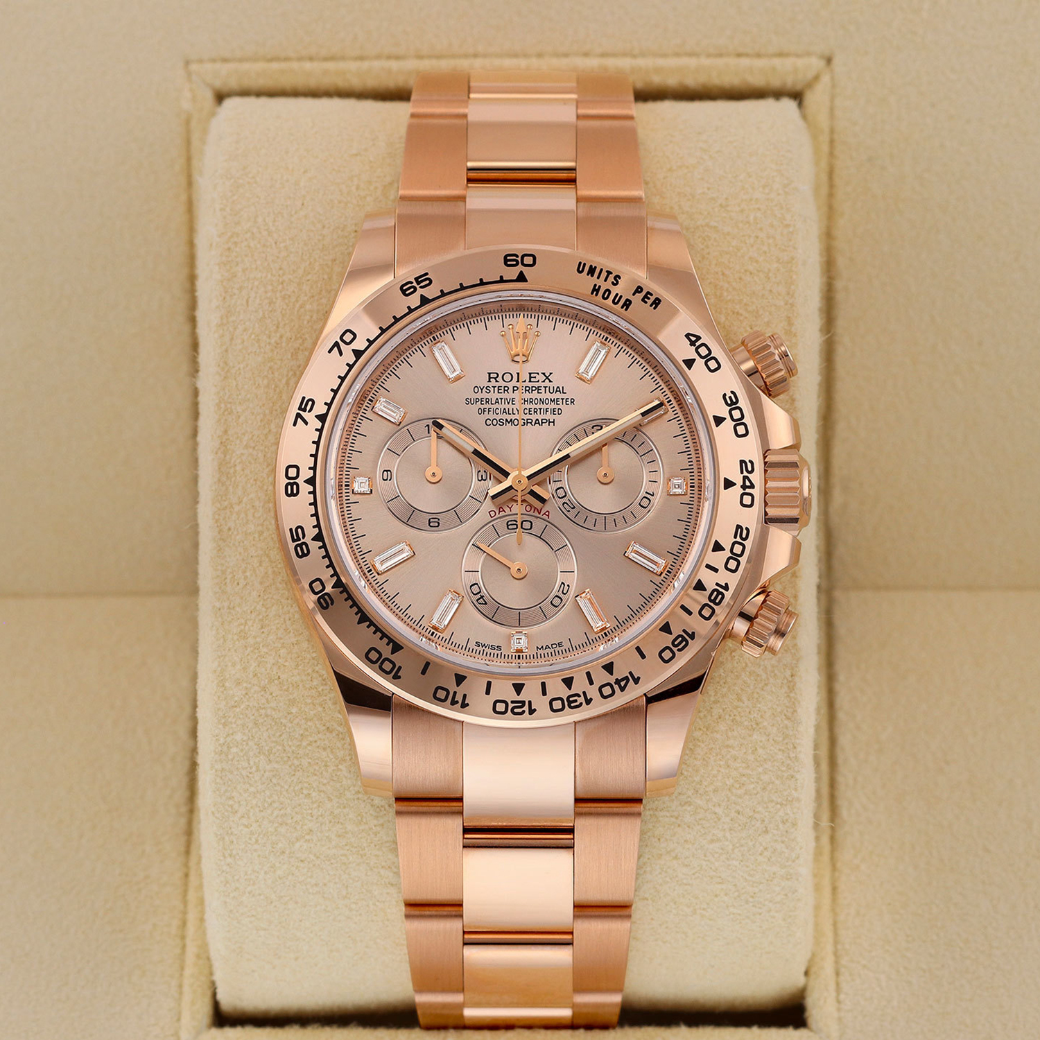 Rolex Cosmograph Daytona 18ct Everose Gold 40mm 116505-0017