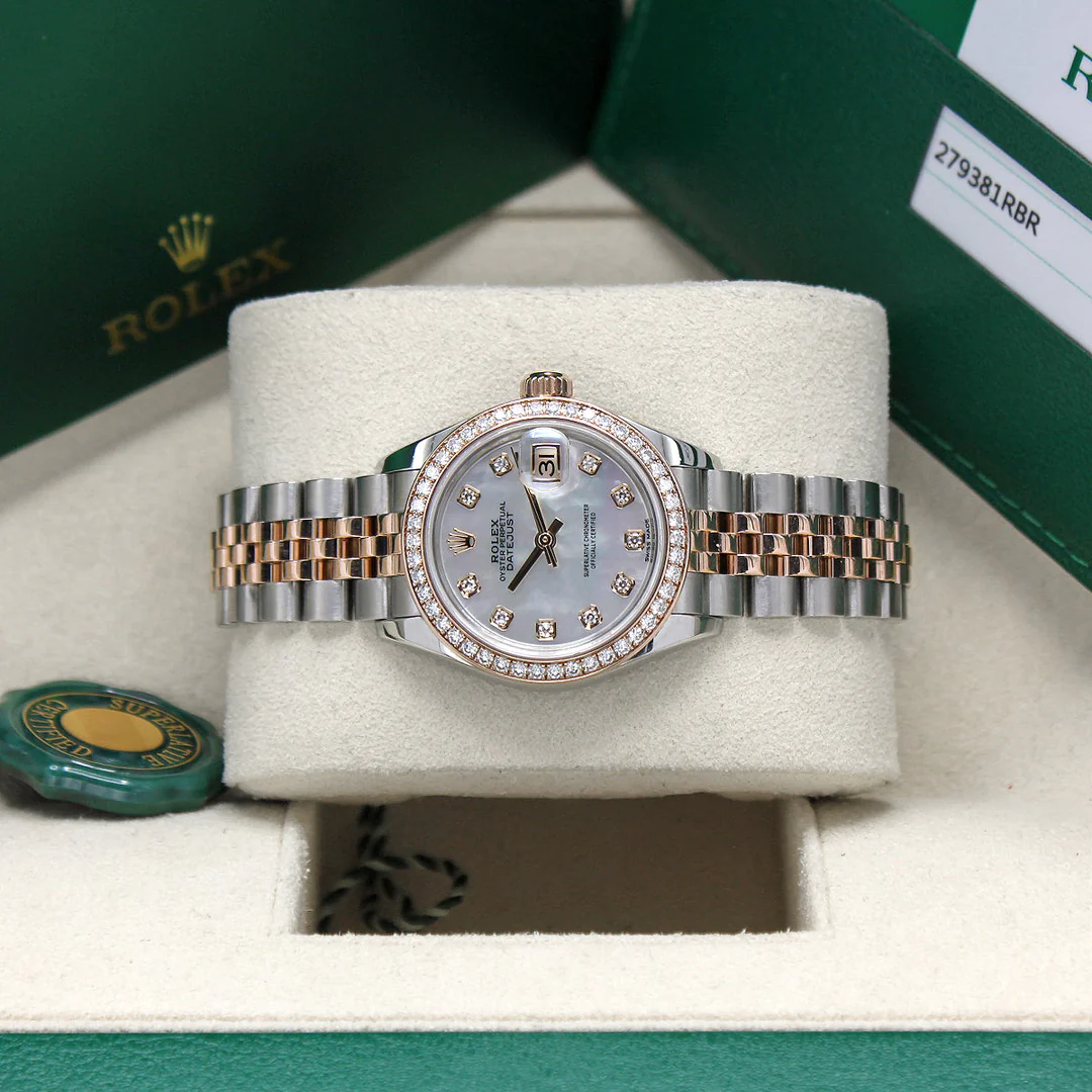 Rolex Lady Datejust 28mm 279381RBR MOP Diamond Jubilee
