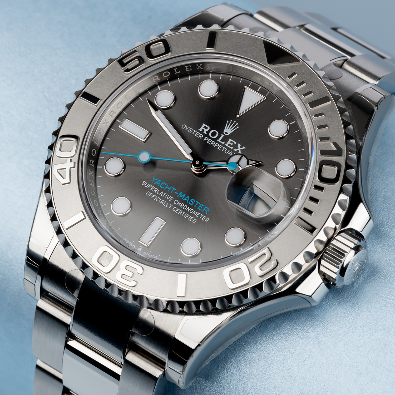Rolex Yacht-Master 40 Stainless Steel and Platinum 126622 Series Unwor