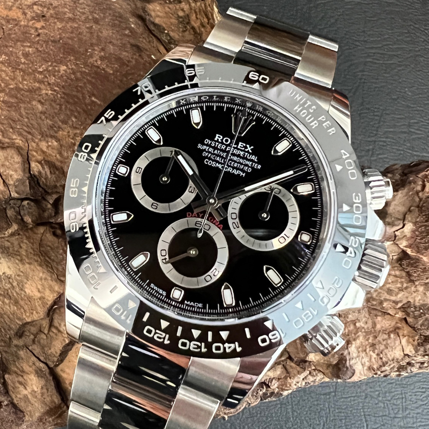 Rolex Cosmograph Daytona Black Dial Stainless Steel 116500ln-0002 40mm