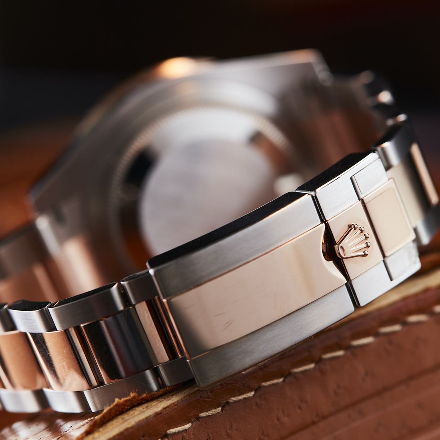 Rolex GMT-Master II Root Beer Two Tone Black Dial Ref 126711chnr-0002 40mm