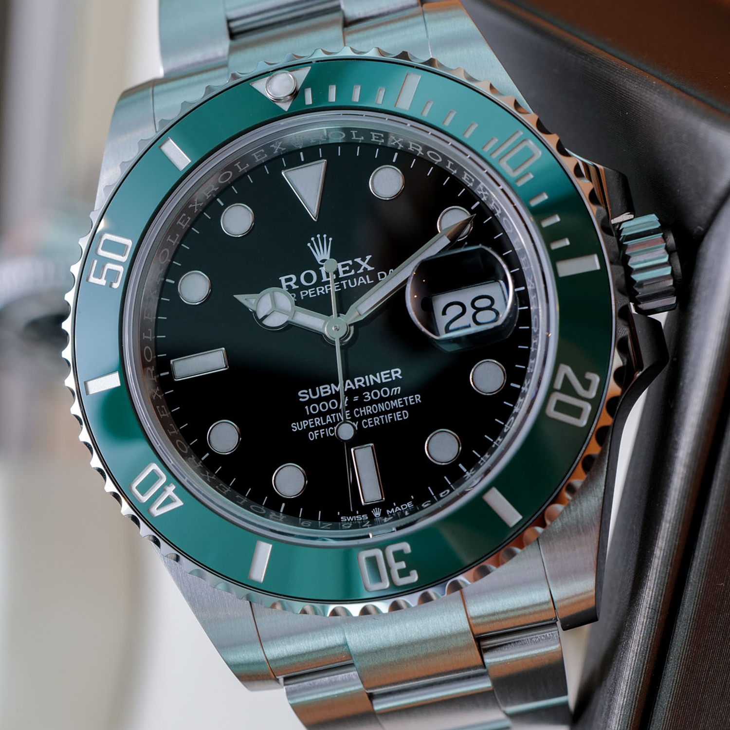 Rolex Submariner Date Ceramic Kermit 41mm 126610lv-0002 Unworn