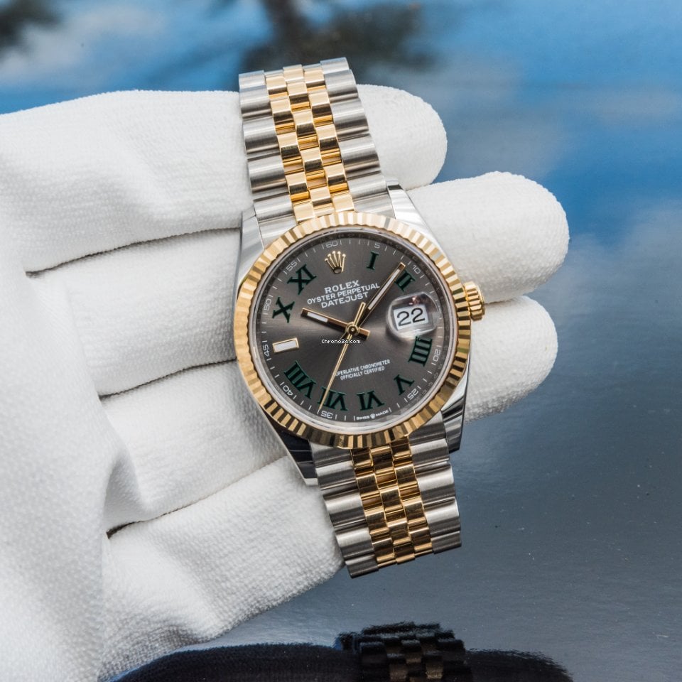 Rolex Datejust 41 Oystersteel and yellow gold - M126333-0020