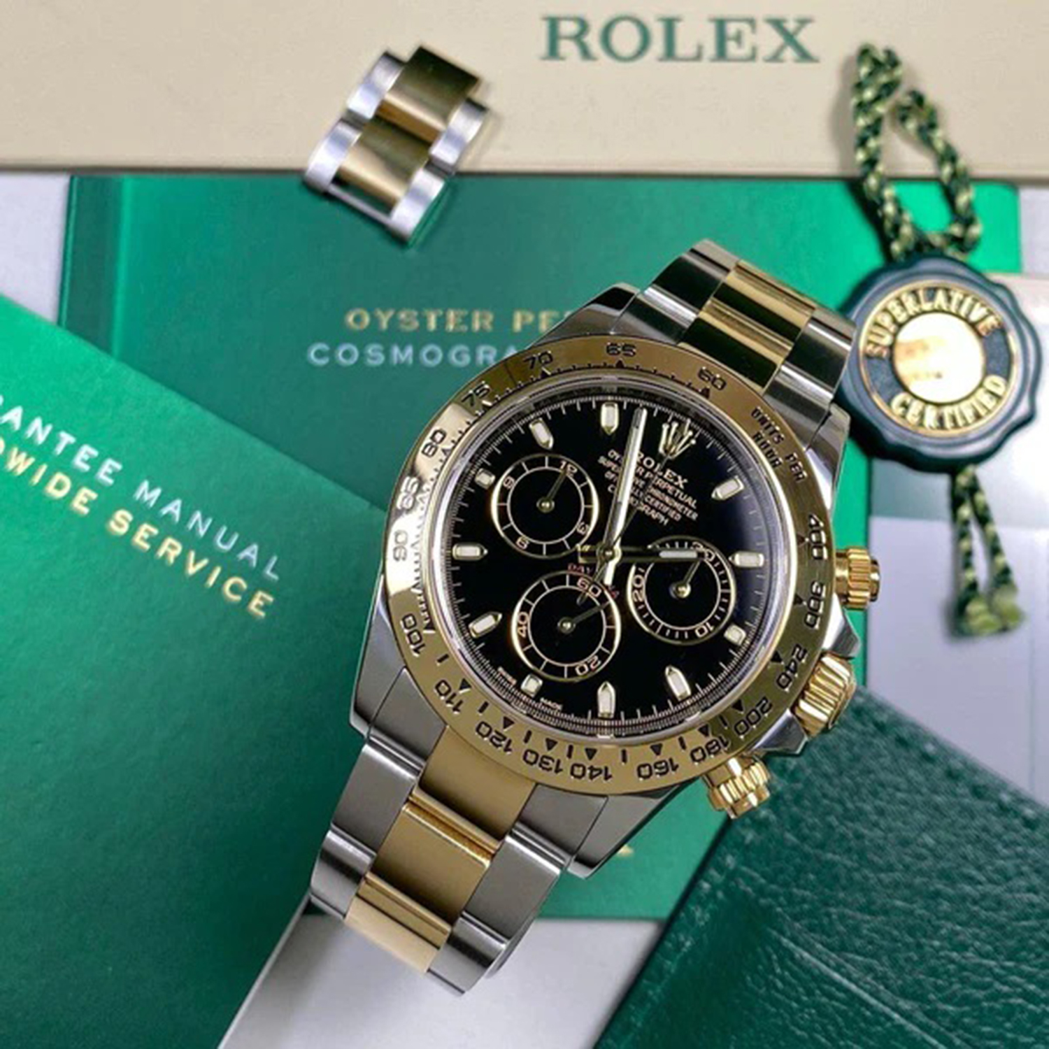 Rolex Cosmograph Daytona 40mm Black Dial 116503-0004