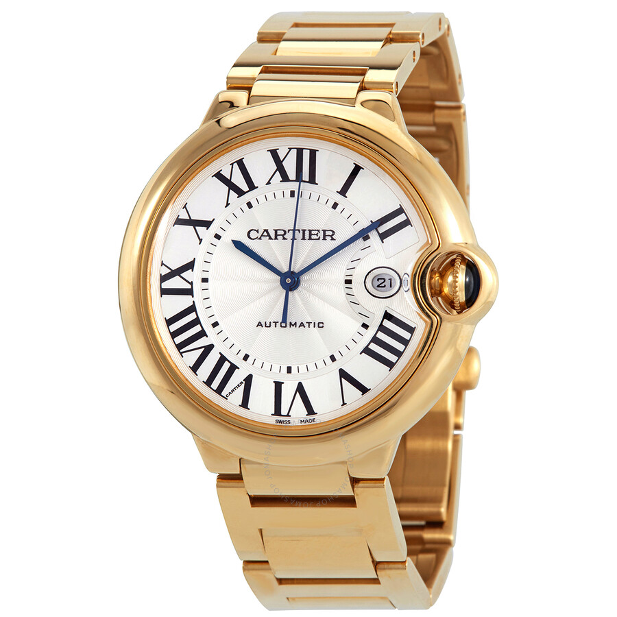 Cartier Ballon Bleu 18K Yellow Gold Men’s Watch, WGBB0023