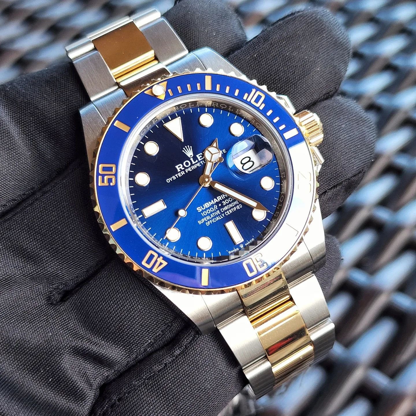 Rolex Submariner Date 41mm Blue Dial 126613LB-0002 Unworn