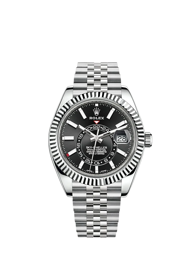 Rolex Sky-Dweller White Dial Oyster 42mm 326934-0002 Unworn