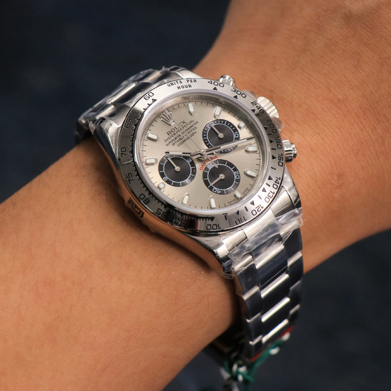 Daytona Pure Silver Multiple Dial Options 40mm