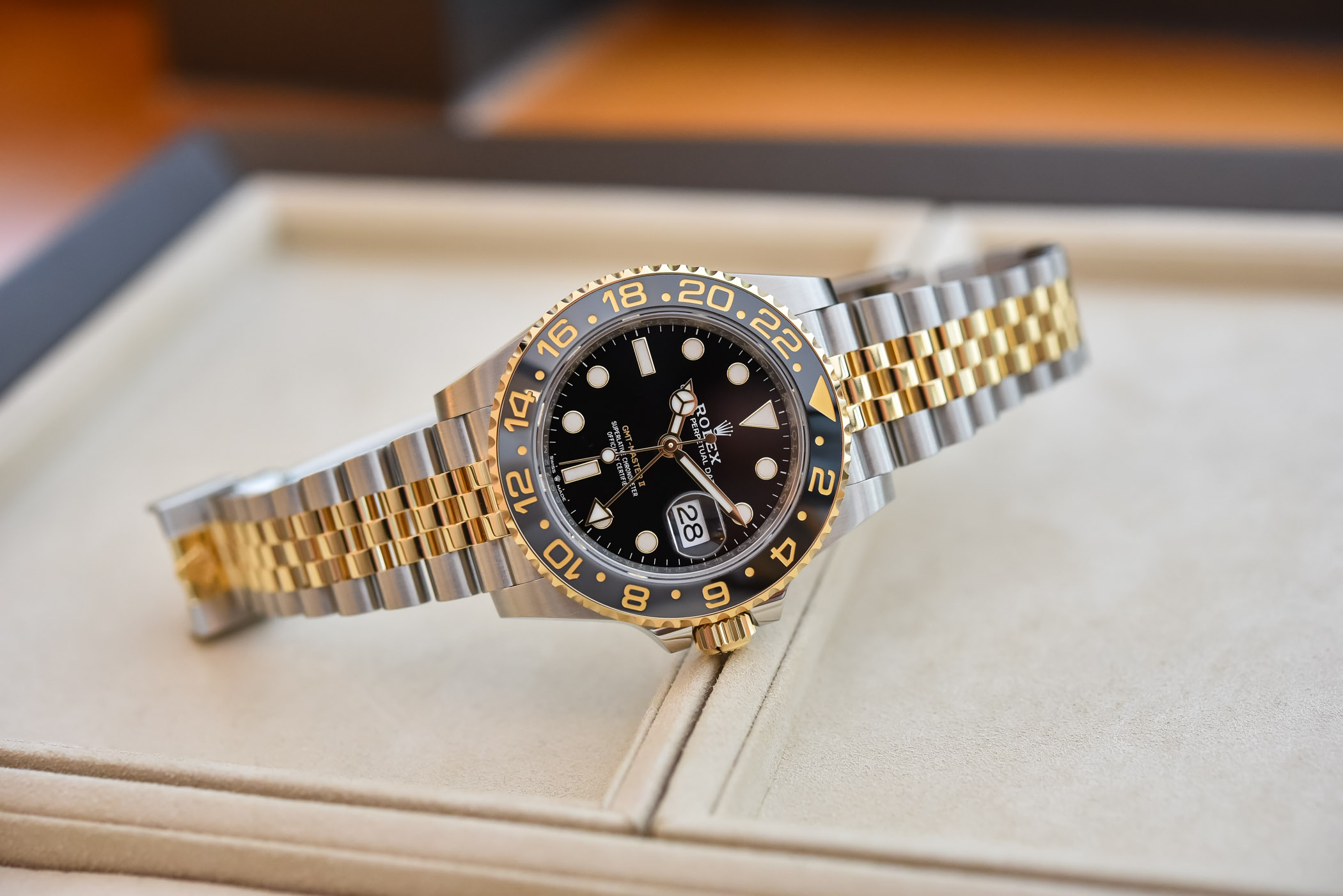 Rolex GMT-Master II NEW RELEASE 2023 Jubilee 18ct Yellow Gold 126718GR 40mm