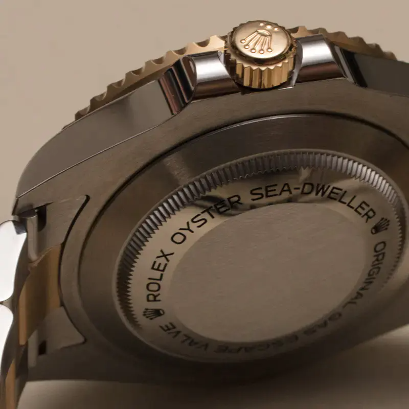 Rolex Sea-Dweller Gold & Oystersteel Men's Diving Watch M126603-0001/1