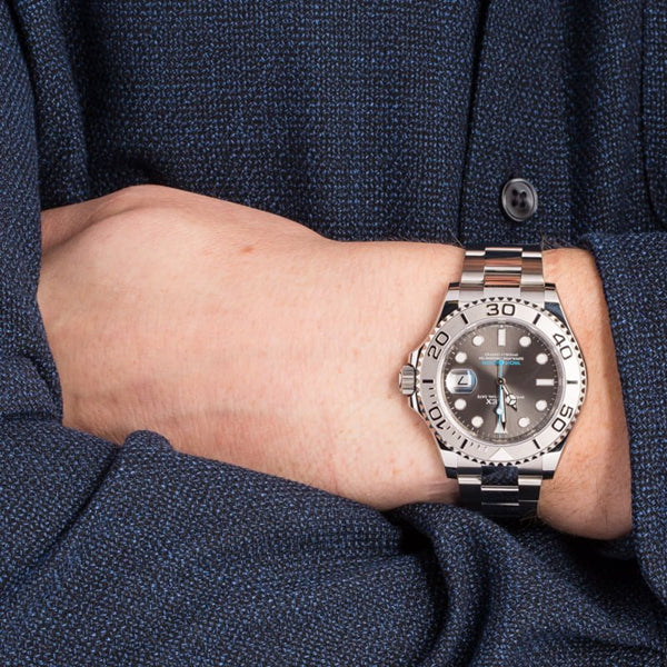 Rolex Yacht-Master 1 Pure Silver Stainless Steel Multiple Dial Options