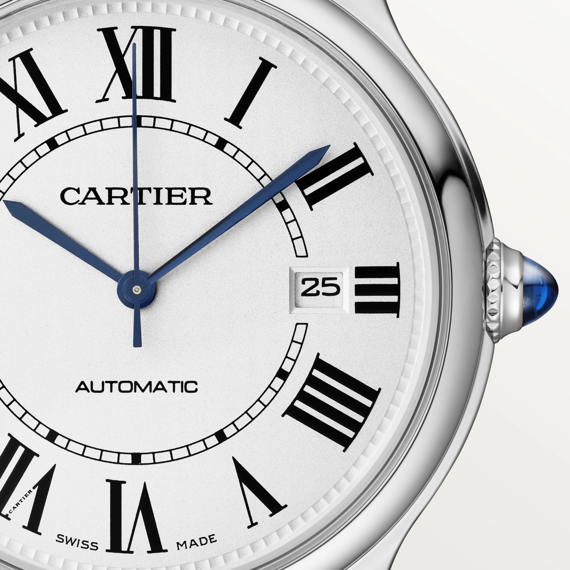 Cartier Ronde Must Stainless Steel Men’s Watch, WSRN0035