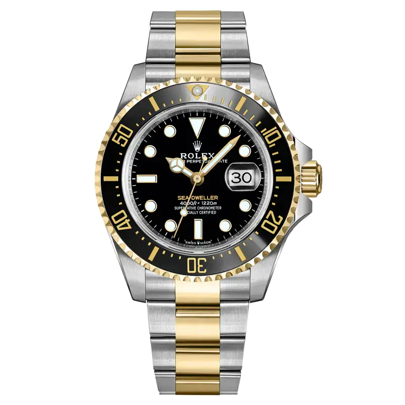 Rolex Sea-Dweller Gold & Oystersteel Men's Diving Watch M126603-0001/1
