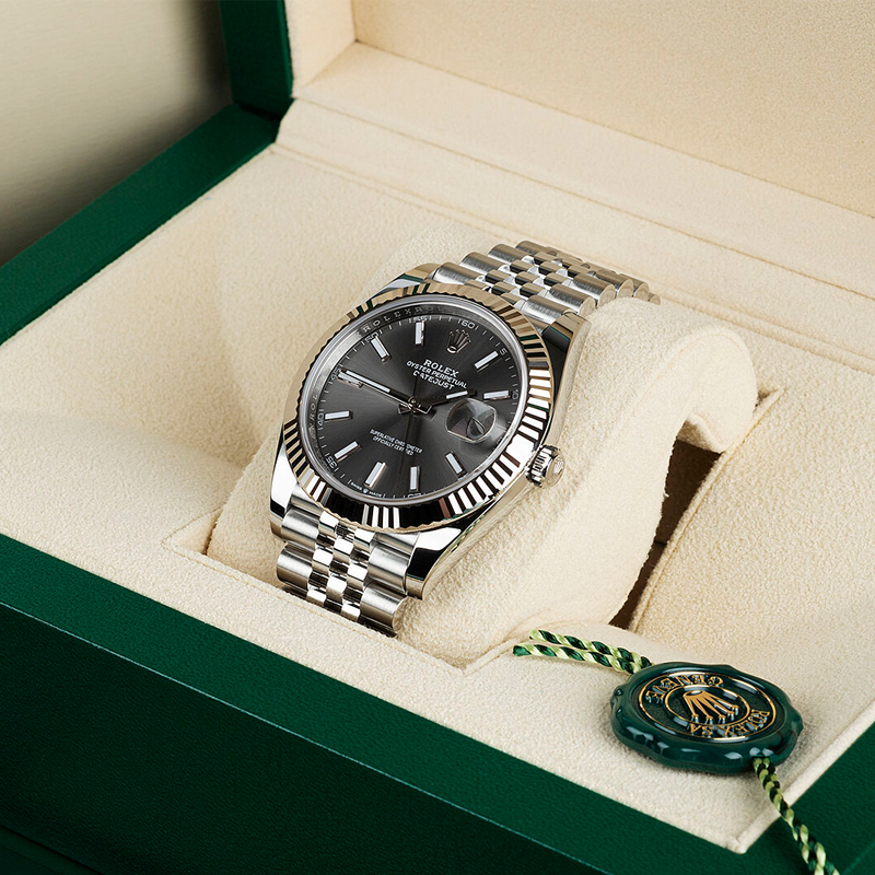 Rolex Datejust 41 Oystersteel and white gold M126334-0014